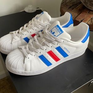 Adidas Superstar “White Red Blue”